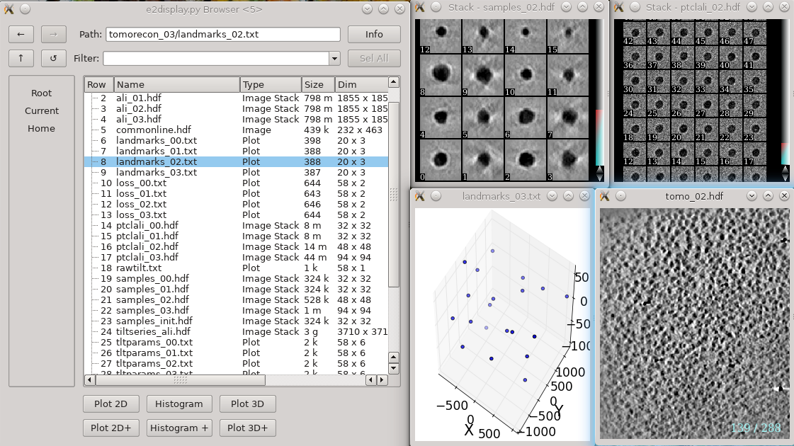 Tomogram reconstruction